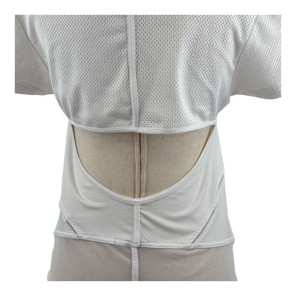 ADIDAS STELLA MCCARTNEY Sz 44 Large Barricade Keyhole Back Workout Running Top - Picture 3 of 12